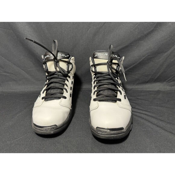 Mens 11 - Nike Air Jordan Retro Sneakers Black White 'Motorsports' DC7330-100 - Picture 6 of 10